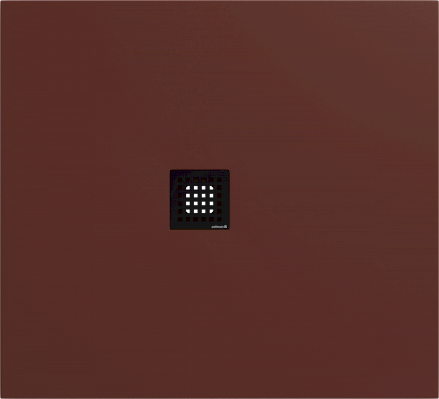 FLEXIA vanička z litého mramoru s možností úpravy rozměru, 110x100cm, hnědá mat 72922.71