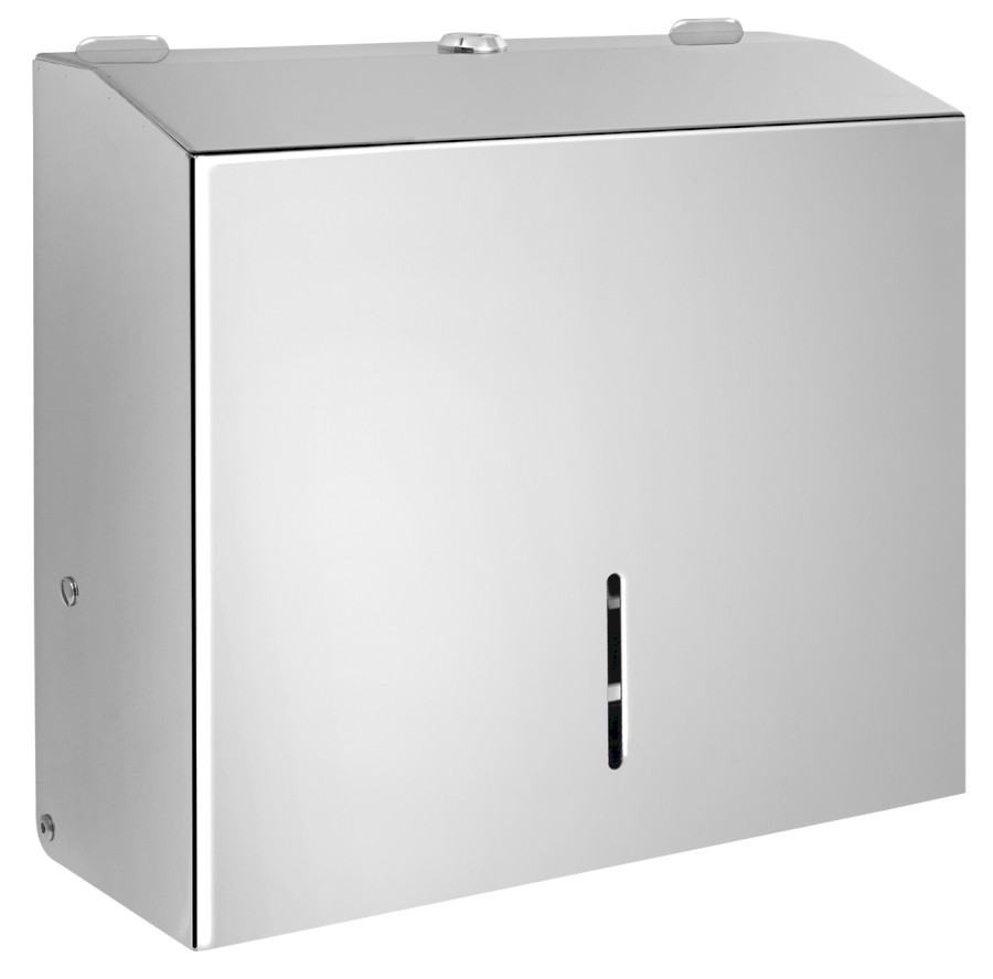 XP047 (13687) Zásobník na papírové ručníky 270x265x115mm, nerez lesk XP047