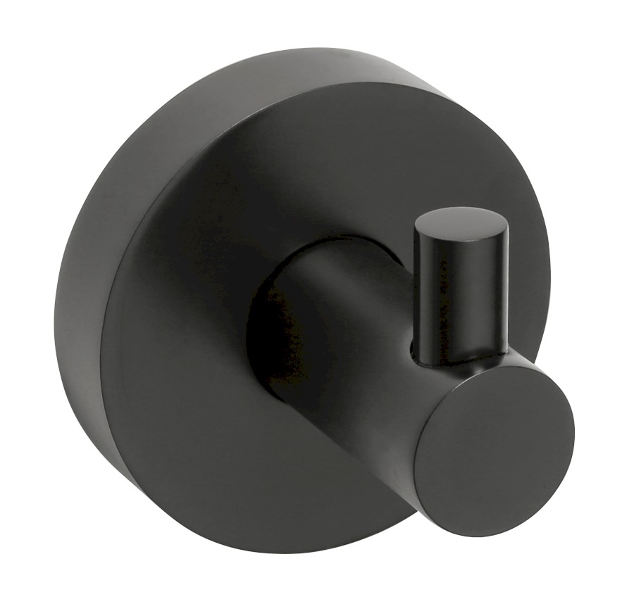 XR205B (29916) X-ROUND BLACK háček, černá mat XR205B
