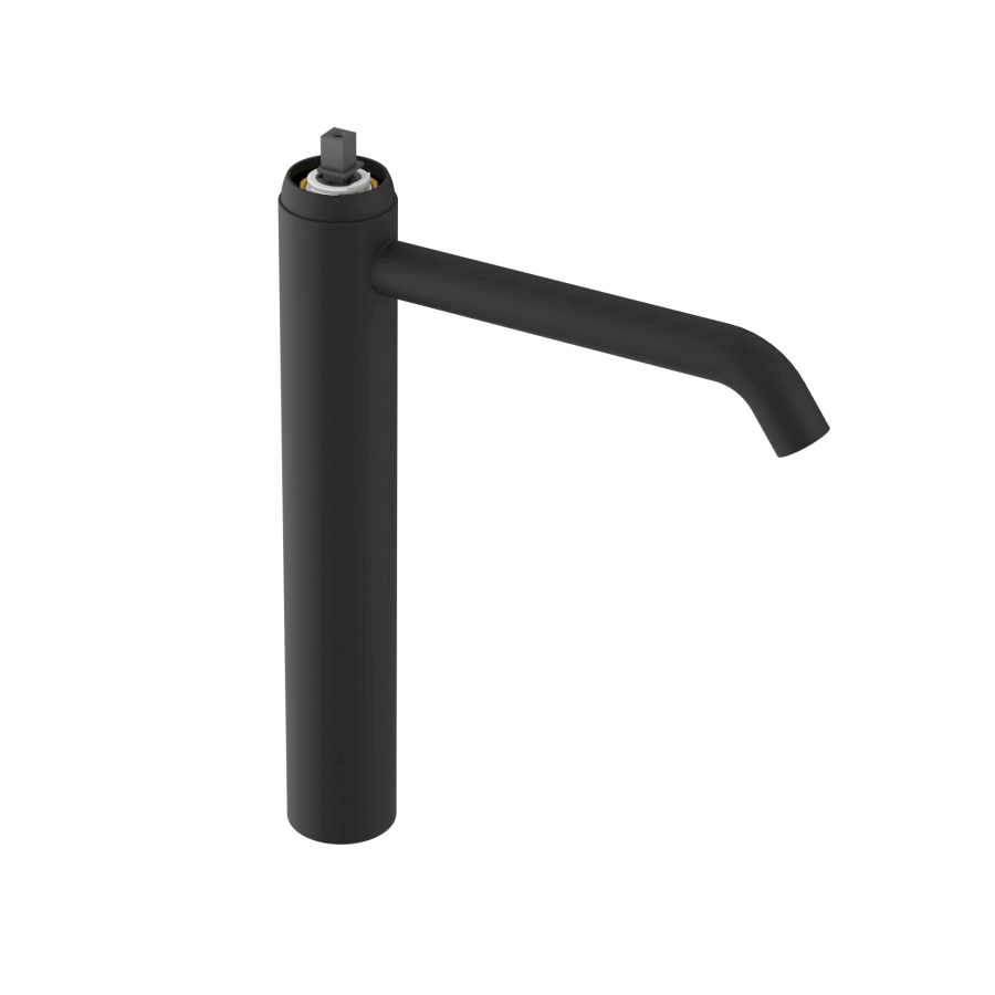 UT007B-1 (57380) ULTRAMIX tělo stojánkové umyvadlové baterie vysoké, prodloužená hubice, černá mat UT007B-1