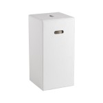 103602 (58970) LUXURY koš na prádlo 30x61,8x30cm, bílá 103602