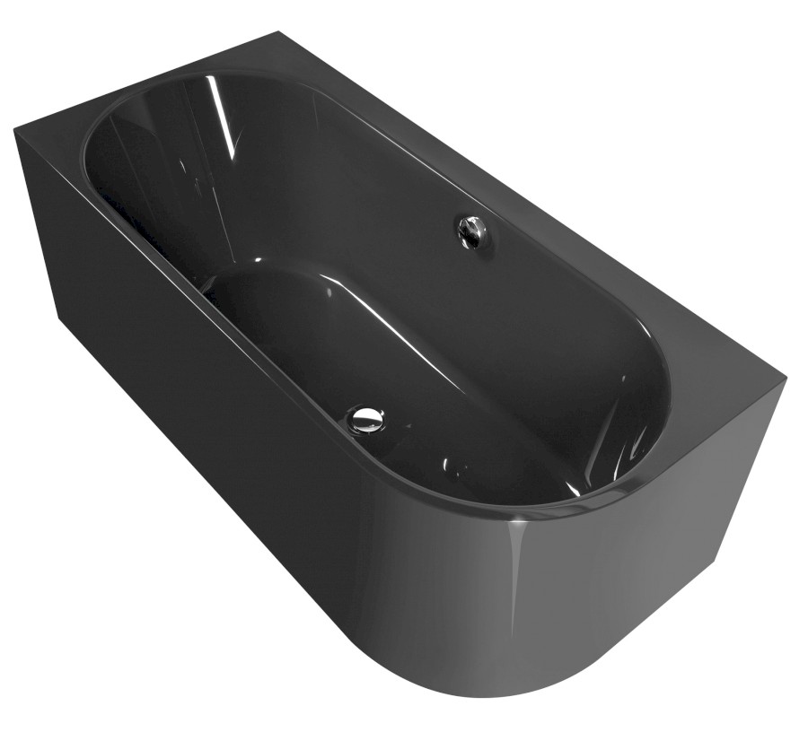 33611M.30 (56059) ASTRA L MONOLITH asymetrická vana 160x75x60cm, šedá 33611M.30