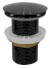 AURUM umyvadlová výpust 5/4“, click-clack, gun metal ND-AU100