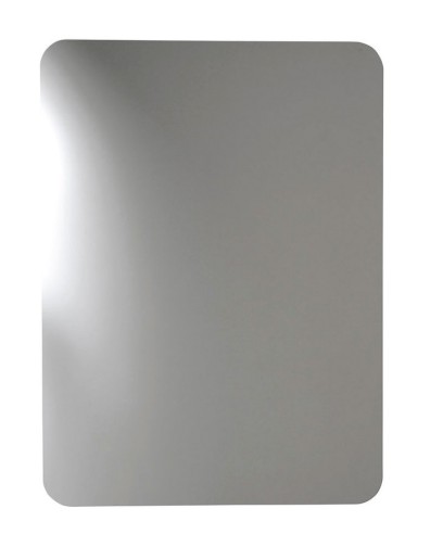 ISHAPE zrcadlo s broušenou hranou 50x90cm, zakulacené rohy, CU free AG495