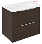 CIRASA umyvadlová skříňka 58x54x39cm, borovice rustik CR592-1616