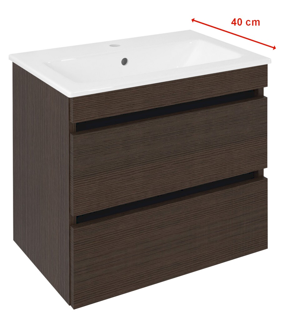 EZ592-1616 (60271) EZARA umyvadlová skříňka 58x54x39cm, borovice rustik EZ592-1616