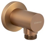 Vývod sprchy, kulatý, měď mat 1205-01PG