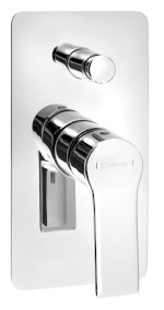 XA42 (42502) PAX podomítková sprchová baterie, 2 výstupy, chrom XA42