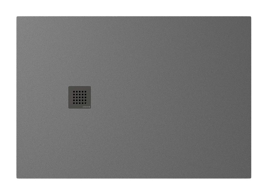 84308.31 (55004) TRENECA vanička z litého mramoru s možností úpravy rozměru, 130x90cm, šedá mat 84308.31