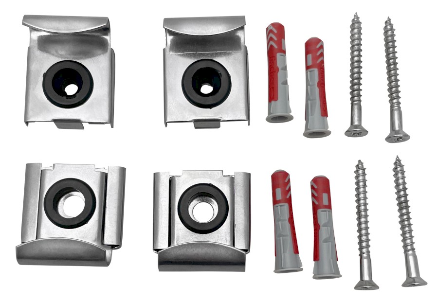 45490 (51863) Sada pro upevnění zrcadel, tl. max. 6mm 45490