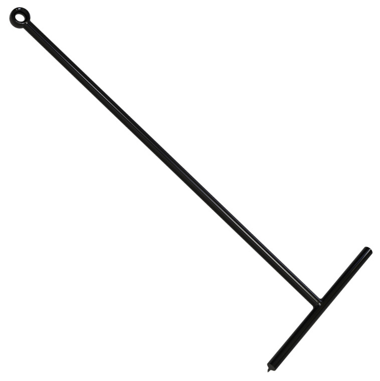 SQ121B (51583) Podlahová stěrka 300x890mm, černá SQ121B