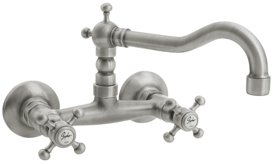 3368 (55515) ANTEA nástěnná baterie, horní ramínko, nikl 3368