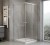 AGGA čtvercová sprchová zástěna 900x900mm, čiré sklo HLF909Y