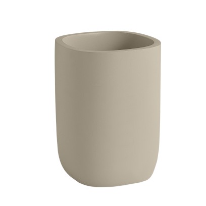 YLENIA sklenka na postavení, tortora YL9866