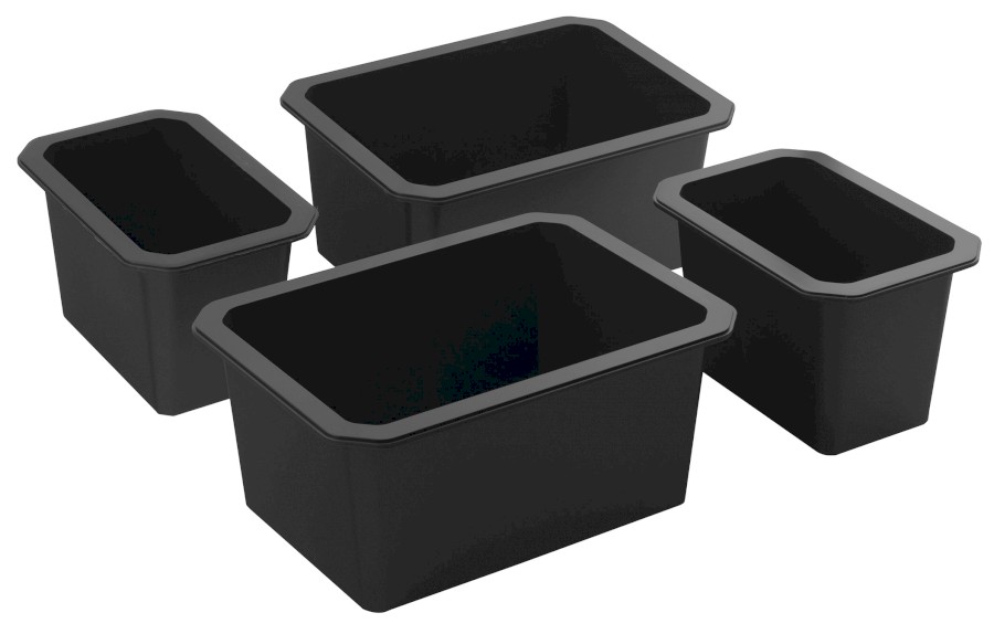 LINDO miska vysoká, sada 4ks (2x 150x220mm+2x 220x300mm), plast, antracit LD004