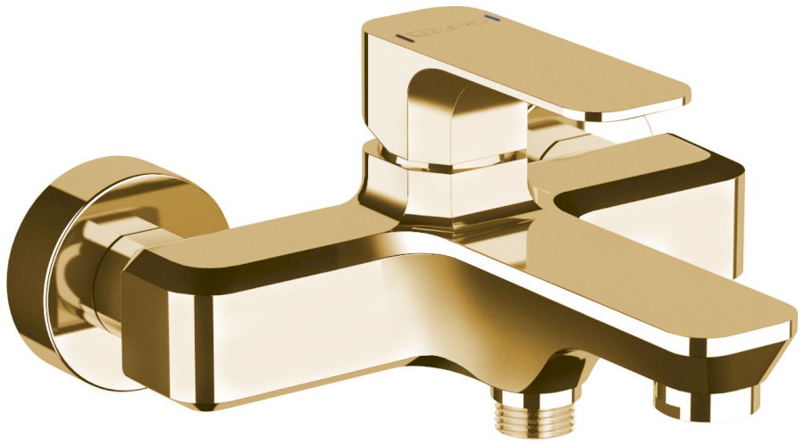 PY10/17 (41530) SPY nástěnná vanová baterie, zlato PY10/17