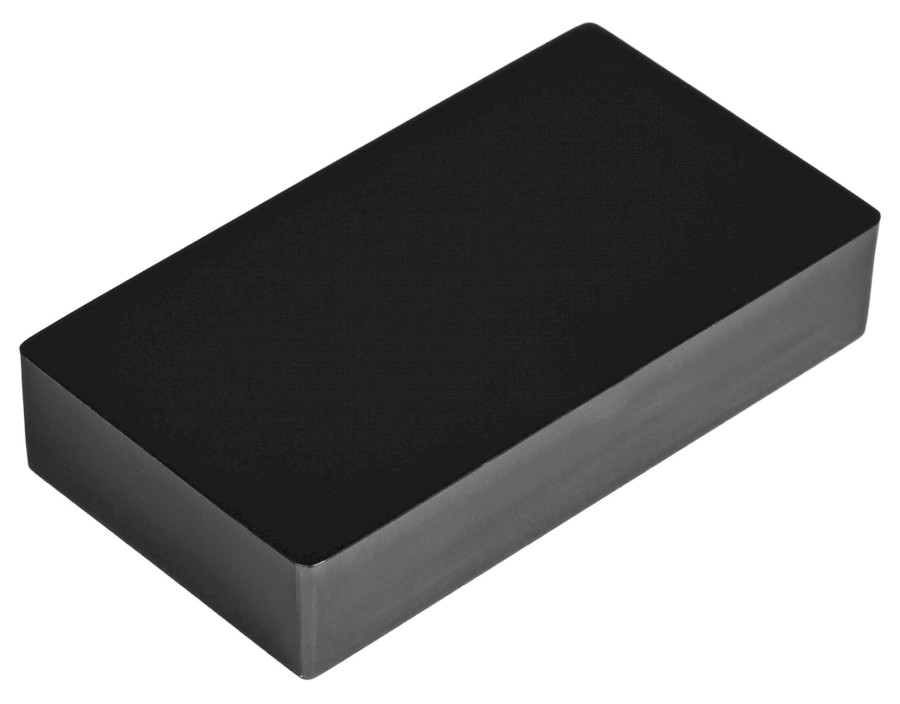 ND710B (61339) EASY BLACK krytka obdélníková ND710B