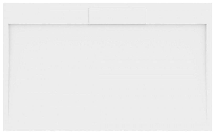 IRENA sprchová vanička z litého mramoru, obdélník 160x100cm, bílá HI160100