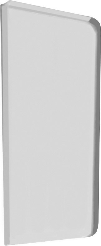 Dělící stěna mezi urinály 50x680x350 mm, nerez mat 13007.S