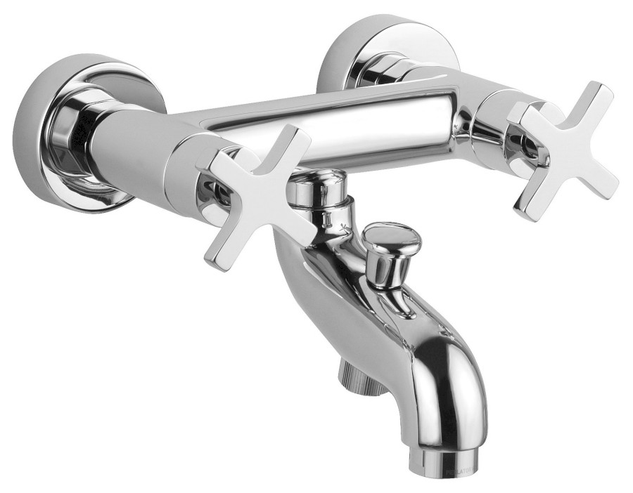 681 (56431) TRAX nástěnná vanová baterie, chrom 681