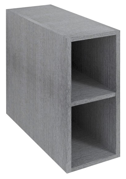 WAVE skříňka spodní policová 20x45x47,8cm, dub stříbrný WA020-1111