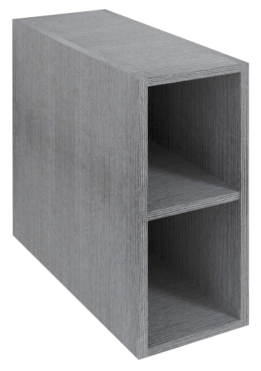 WA020-1111 (59768) WAVE skříňka spodní policová 20x45x47,8cm, dub stříbrný WA020-1111