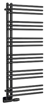 PS411B (52302) POSEIDON otopné těleso 450x1140mm, černá mat PS411B