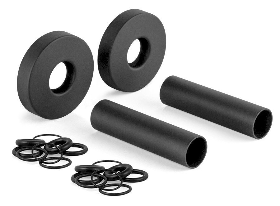 600.316.6 (56182) WICHER krycí rozeta kulatá, pár, černá mat 600.316.6