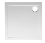 800.112.4 (51223) ELSE sprchová vanička z litého mramoru, čtverec 90x90cm, bílá 800.112.4