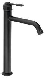 RV007/15 (57747) VERSI stojánková umyvadlová baterie vysoká, prodloužená hubice, černá mat RV007/15