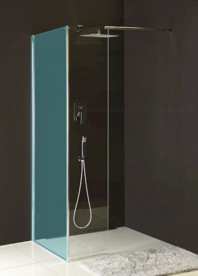 MODULAR SHOWER pevný panel k instalaci na stěnu modulu MS2, 800 mm, levý MS2B-80L