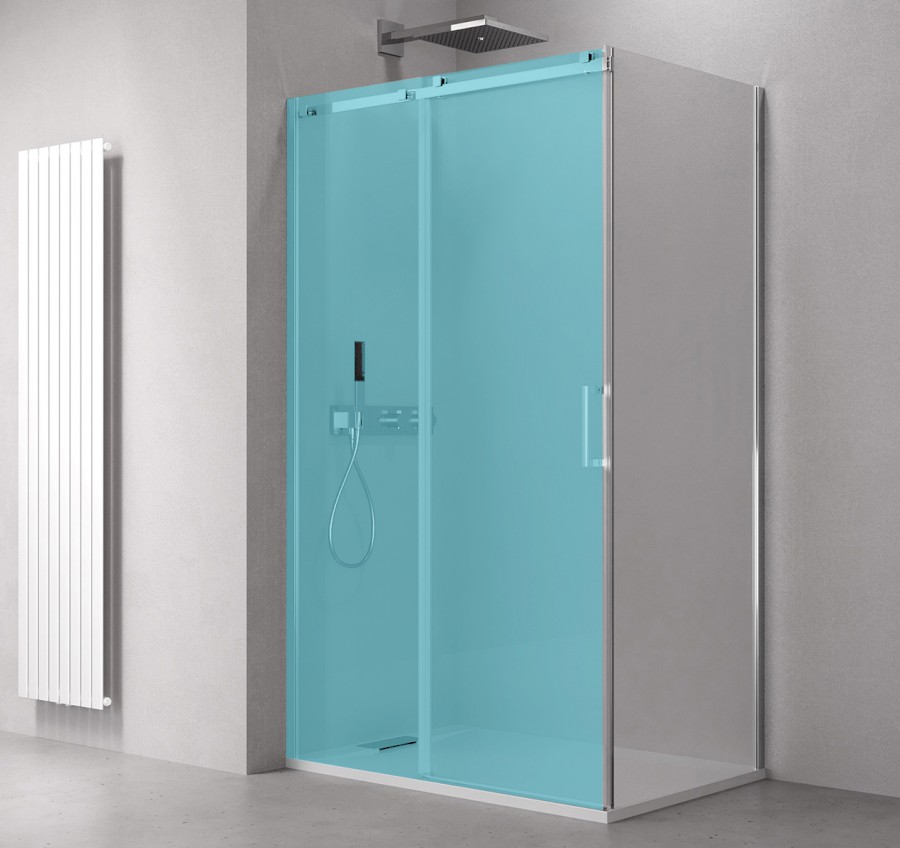 THRON boční stěna, 700 mm, čiré sklo TL3070