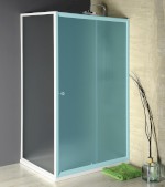 AMADEO boční stěna 800 mm, sklo BRICK BTP80