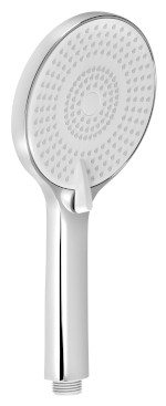 Ruční masážní sprcha, 3 režimy sprchování, silikon trysky, průměr 120mm, ABS/chrom SK879