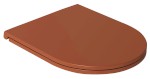 INFINITY WC sedátko, SLIM, Soft Close, Easy Take, terracotta 40KF0548I-S