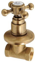 ANTEA podomítkový ventil, teplá, bronz 3056H