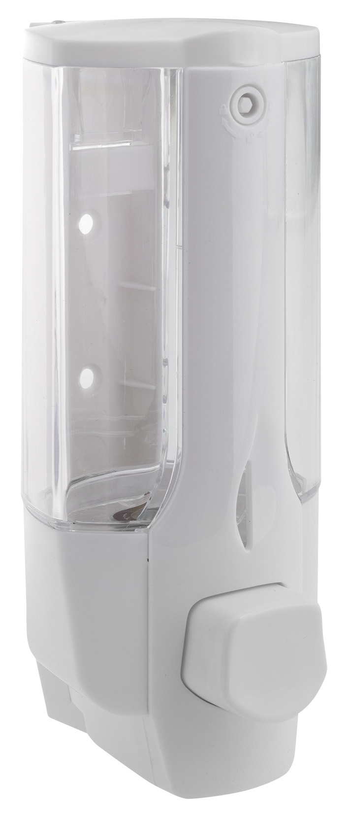 72027 (35886) Dávkovač mýdla nástěnný, 350ml, bílá 72027