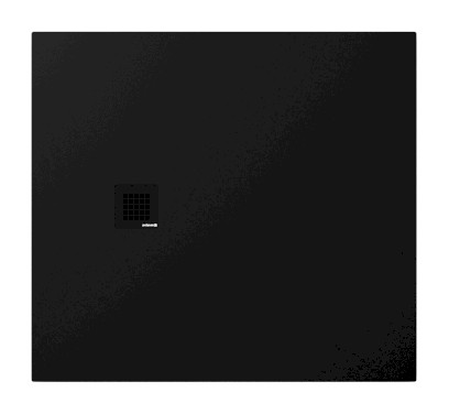 TRENECA vanička z litého mramoru s možností úpravy rozměru, 110x100cm, černá mat 84312.21