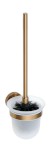 X-ROUND COPPER WC štětka závěsná, mléčné sklo, měď mat XR303PG
