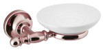 PE1067 (28990) PERLA mýdlenka, keramika, růžové zlato PE1067