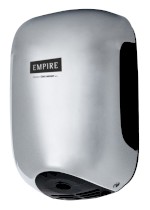 EMPIRE COMPACTJET MINI bezdotykový tryskový osoušeč rukou 230 V, 900 W, 156x238xx99,5mm, ABS plast, chrom 2856