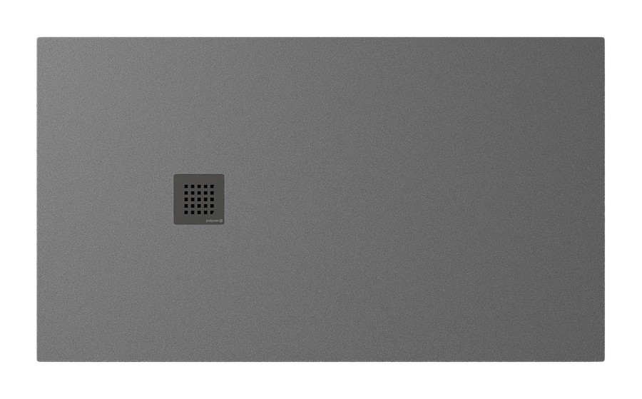 TRENECA vanička z litého mramoru s možností úpravy rozměru, 140x80cm, šedá mat 84304.31