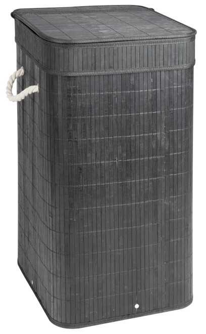 TATAMI koš na prádlo 35,5x63x35,5cm, černá/bílá TA3814B