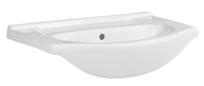 SIMPLEX ECO keramické umyvadlo, nábytkové, 60x44 cm, bílá NDHF060