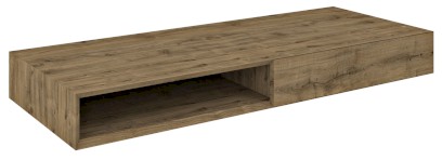 MORIAN umyvadlová skříňka 120x14x48cm, dub, pravá MR113