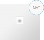 72925MAT (58342) FLEXIA vanička z litého mramoru s možností úpravy rozměru, 100x90cm, bílá mat 72925MAT