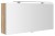 CLOE galerka s LED osvětlením 100x50x18cm, dub alabama CE100-0022