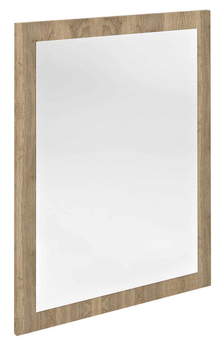 NIROX zrcadlo v rámu 60x80cm, dub texas NX608-2020