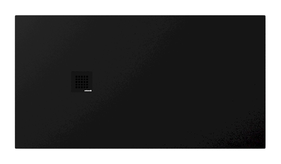 TRENECA vanička z litého mramoru s možností úpravy rozměru, 150x80cm, černá mat 84305.21