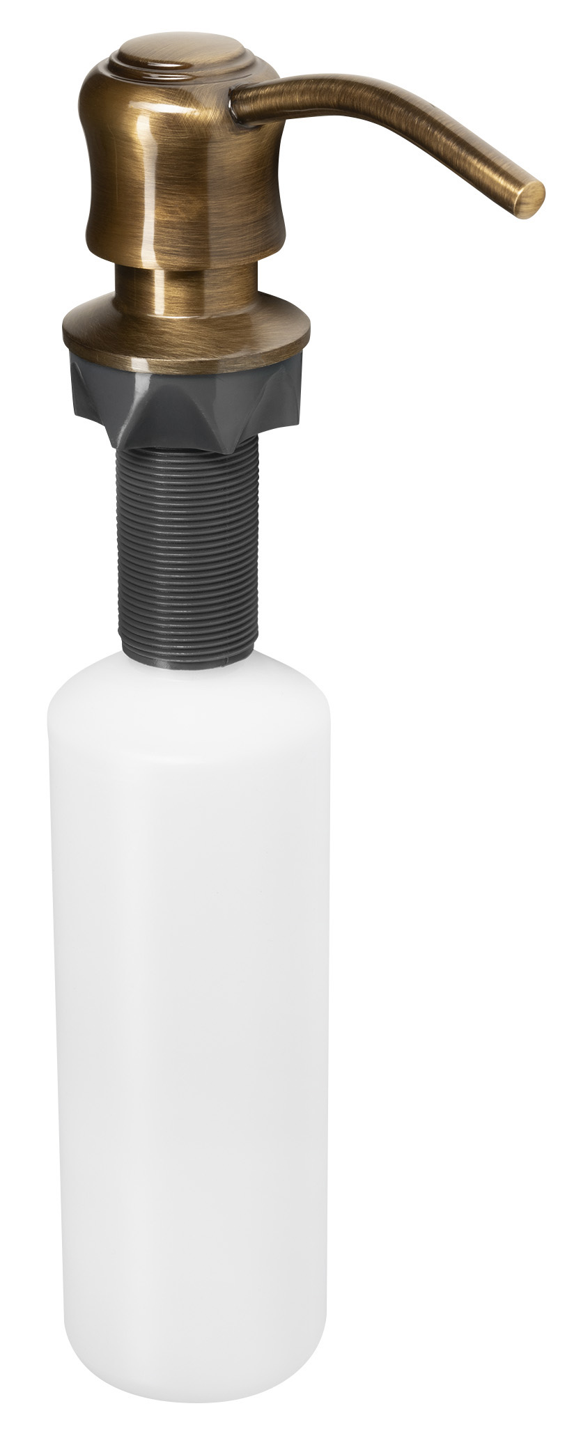 SP004 (21063) Zápustný dávkovač mýdla, retro, bronz SP004